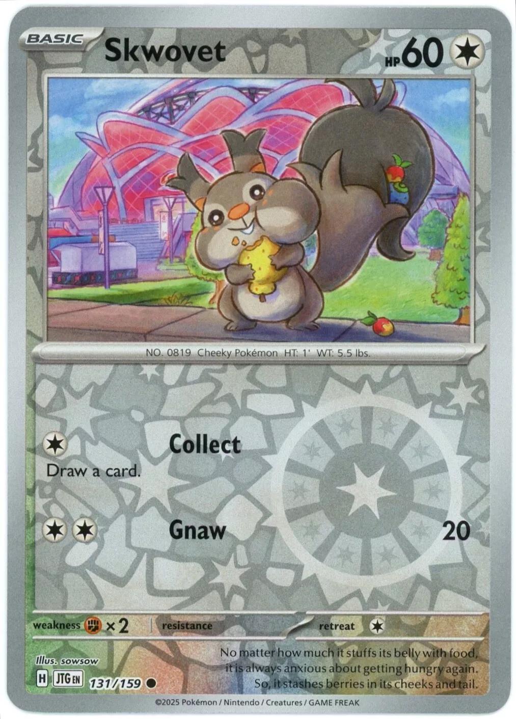 Skwovet #131 (Reverse Holo) - Journey Together