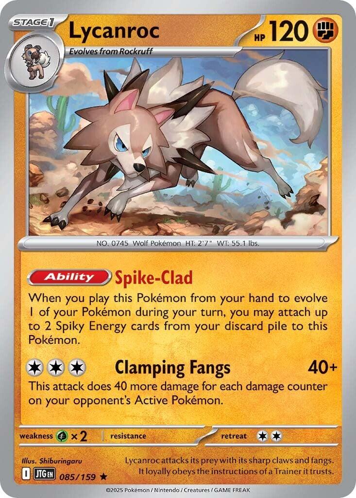 Lycanroc #85 (Reverse Holo) - Journey Together
