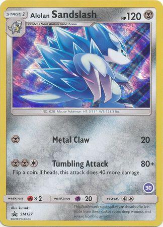 Alolan Sandslash (Holo) #SM127 - Pokemon Promo
