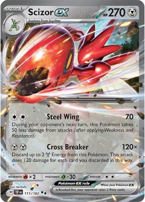 Scizor Ex #111 - Temporal Forces