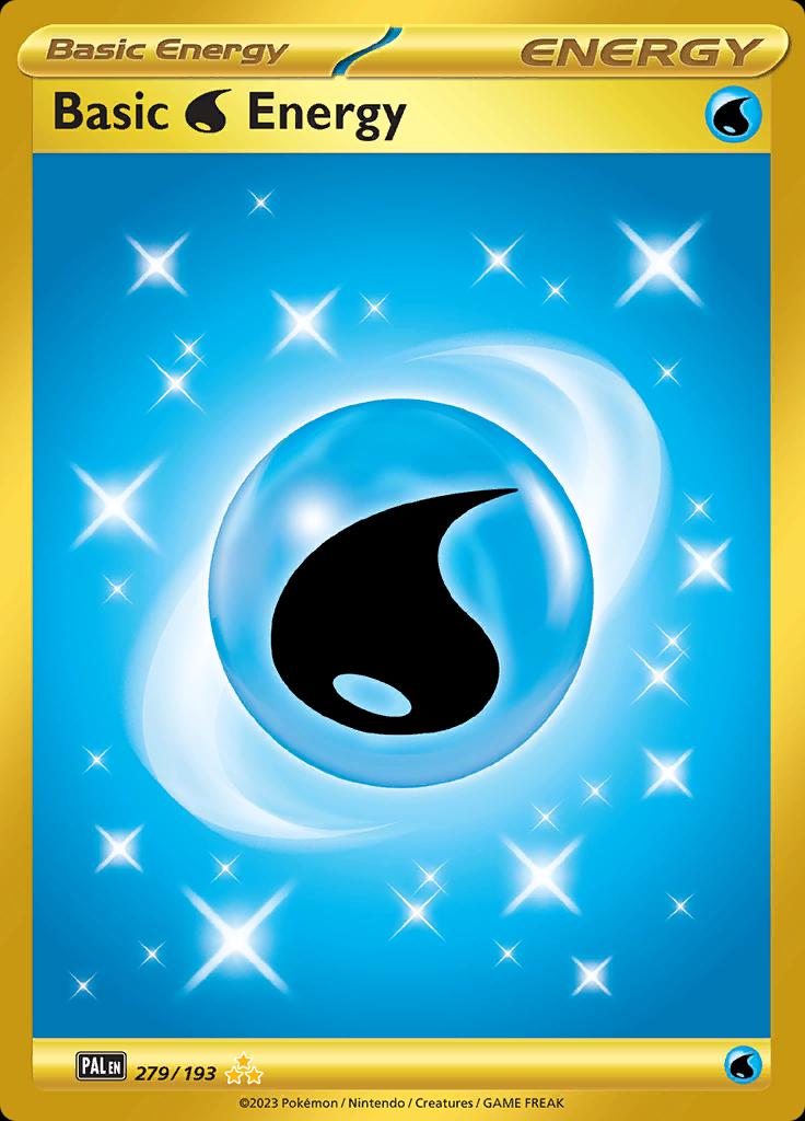 Basic Water Energy #279 - Paldea Evolved