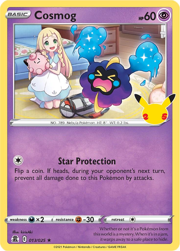Cosmog #13 Pokemon Celebrations