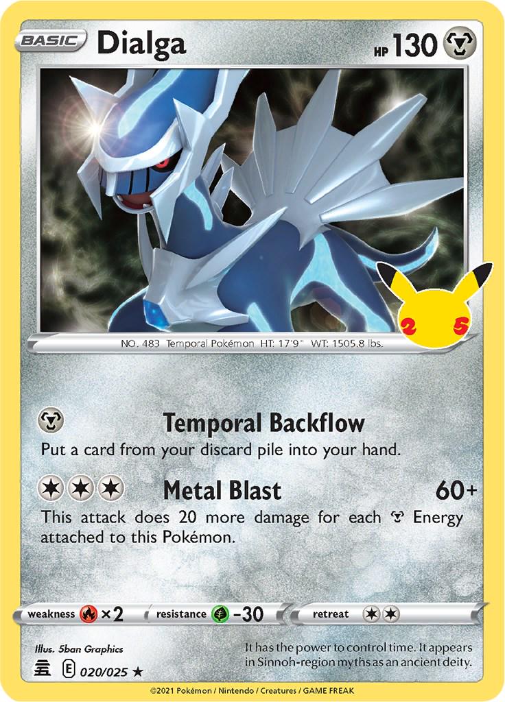 Dialga #20 Pokemon Celebrations