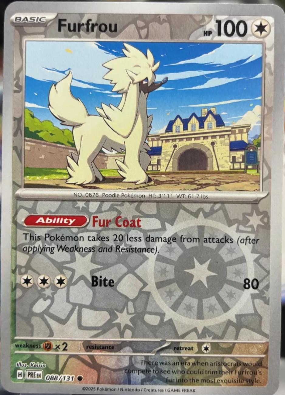 Furfrou (Reverse Holo) #88 - Prismatic Evolutions