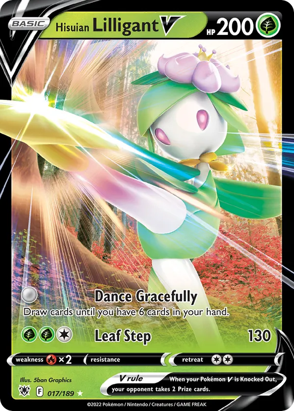Hisuian Lilligant V 017/189