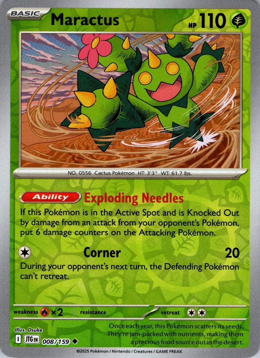 Maractus #8 (Reverse Holo) - Journey Together