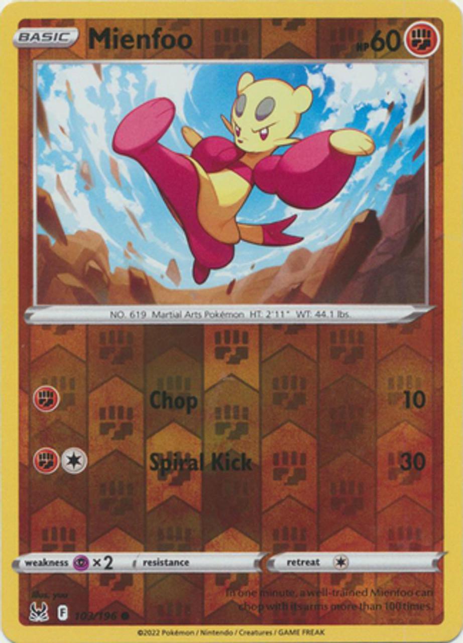 Mienfoo (Reverse Holo) #103 - Lost Origin
