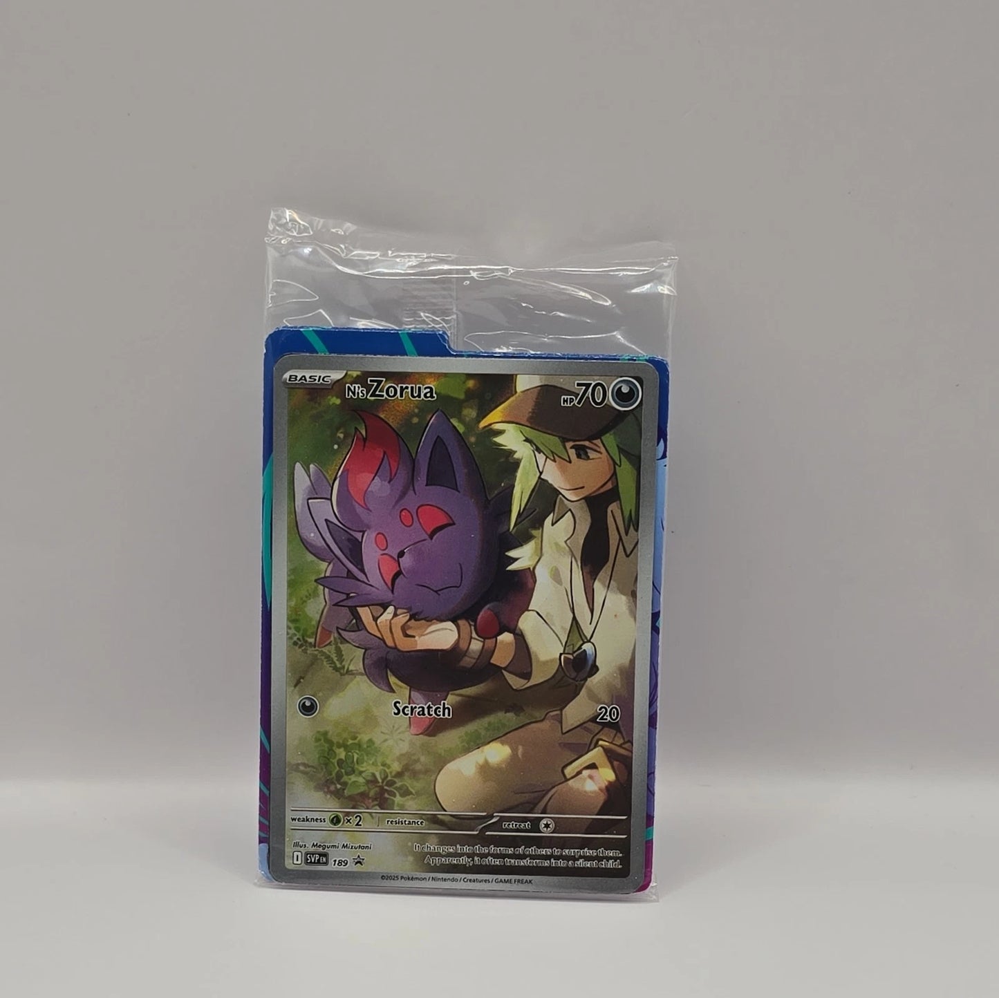 N's Zorua #SVP 189 - Sealed promo