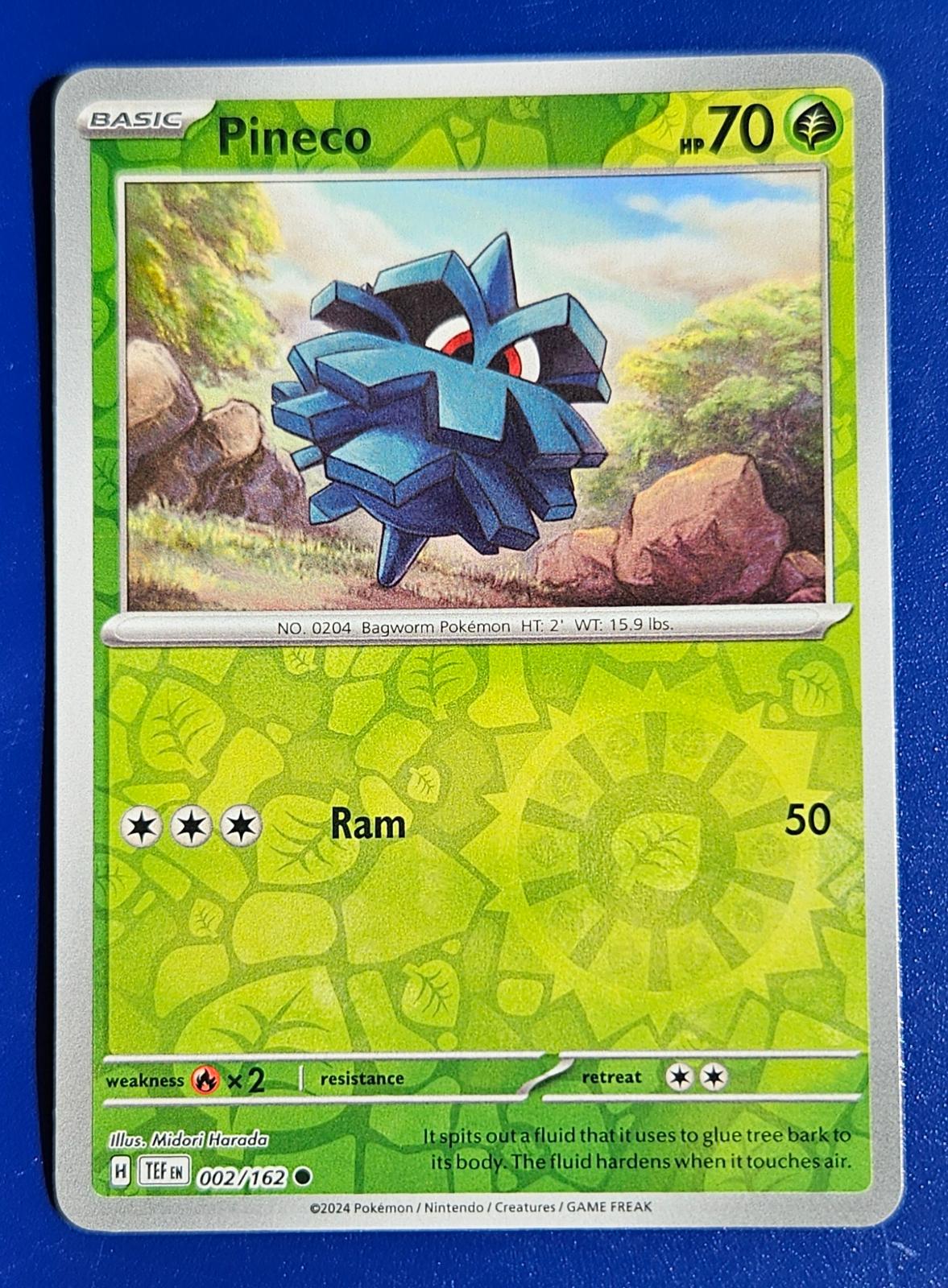 Pineco #2 (Reverse Holo) - Temporal Forces