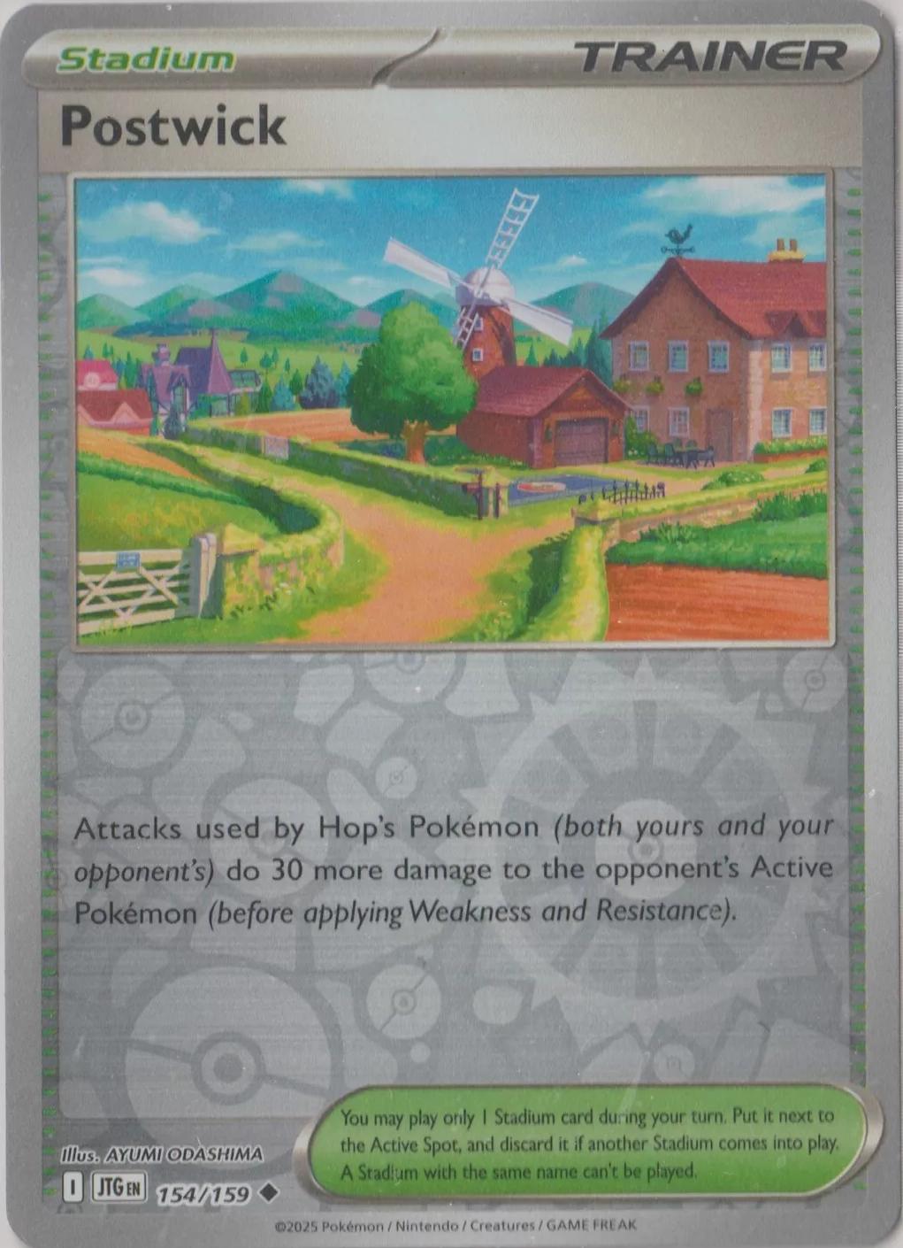 Postwick #154 (Reverse Holo) - Journey Together