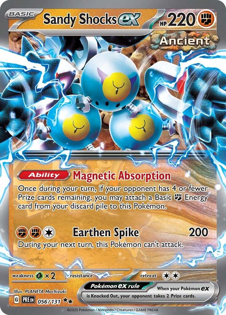 Sandy Shocks ex #56 Pokemon Prismatic Evolutions