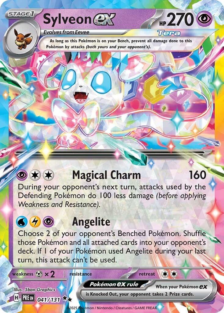 Sylveon Ex #41 - Prismatic Evolutions