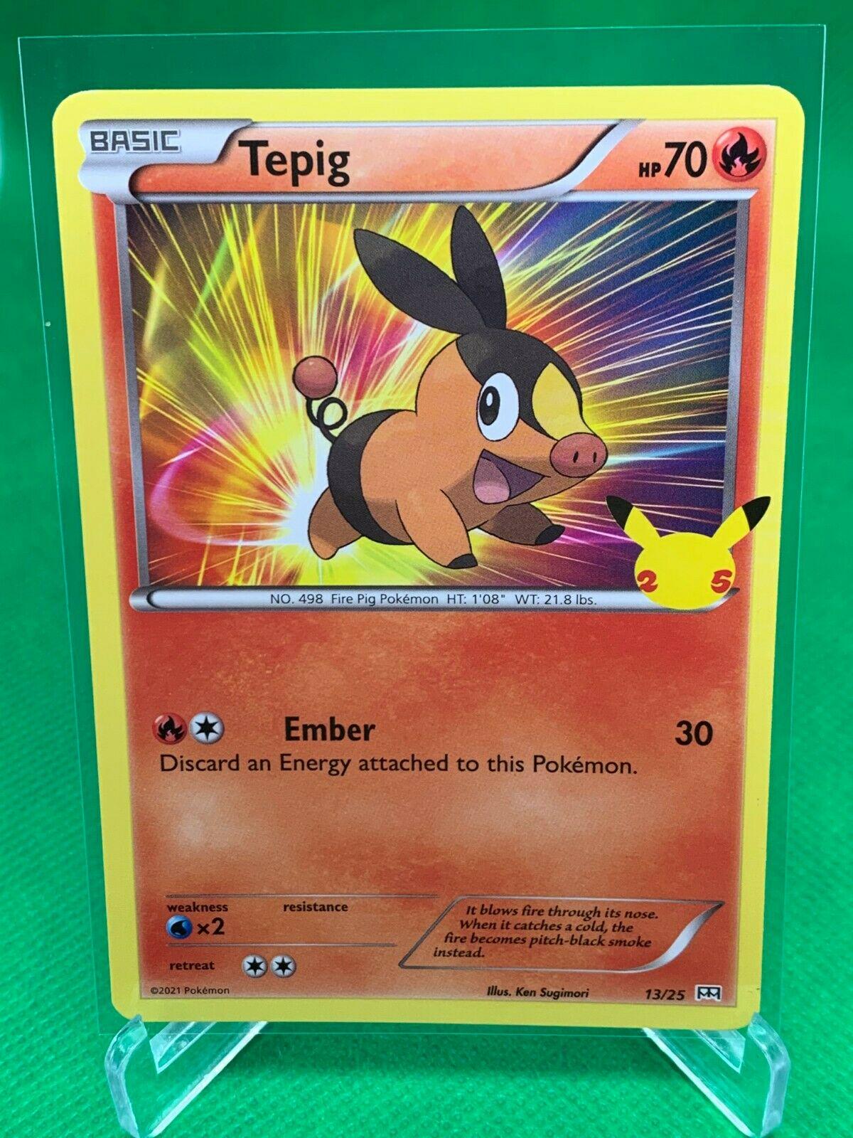 Tepig #13 - Pokemon McDonalds 2021