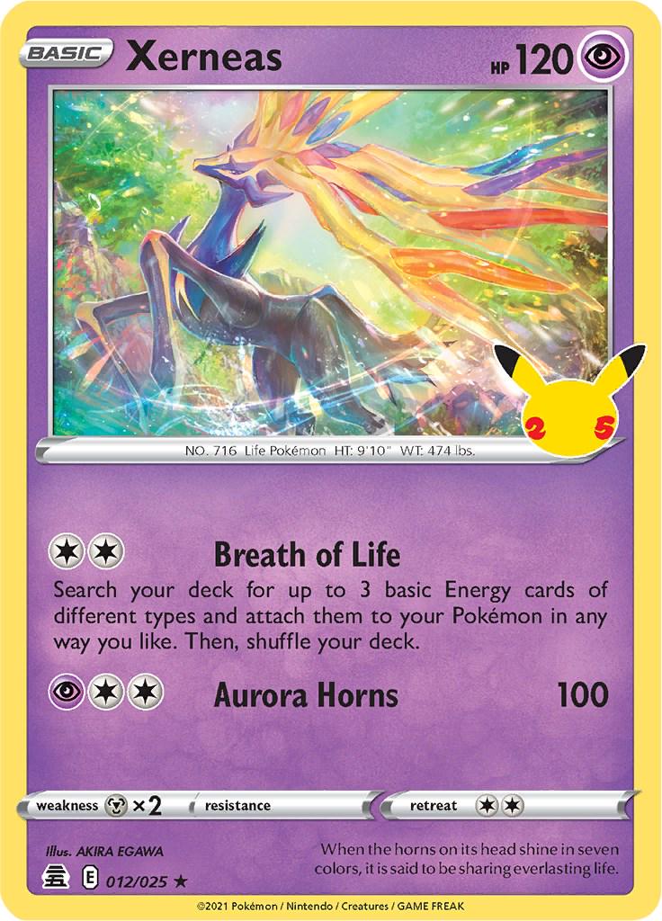 Xerneas #12 Pokemon Celebrations