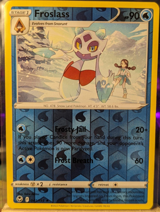 Froslass #43 (Reverse Holo) - Silver Tempest