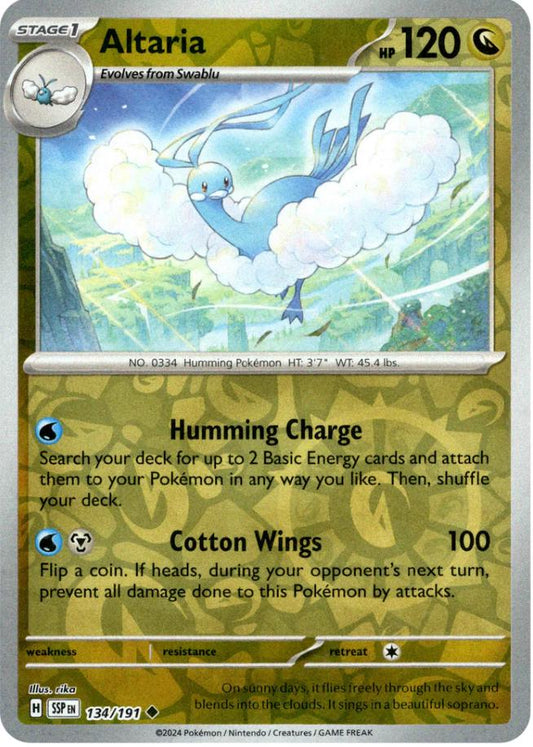 Altaria [Reverse Holo] 134/191