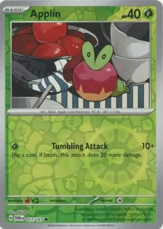 Applin [Reverse Holo] 017/167