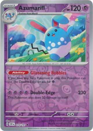 Azumarill [Reverse Holo] 074/191