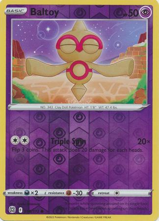 Baltoy 58/172 Brilliant Stars - Reverse Holo