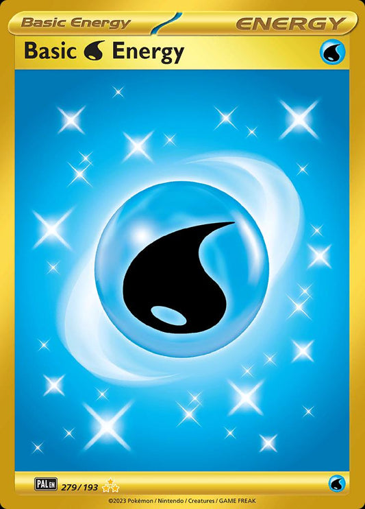 Basic Water Energy #279 - Paldea Evolved