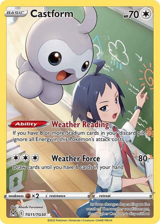 Castform #TG11 - Lost Origin