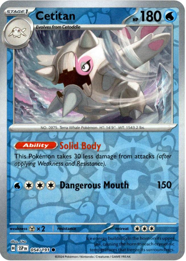 Cetitan [Reverse Holo] 054/191