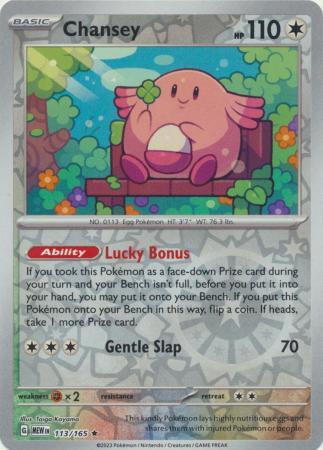 Chansey (Reverse Holo) #113 - Scarlet & Violet 151