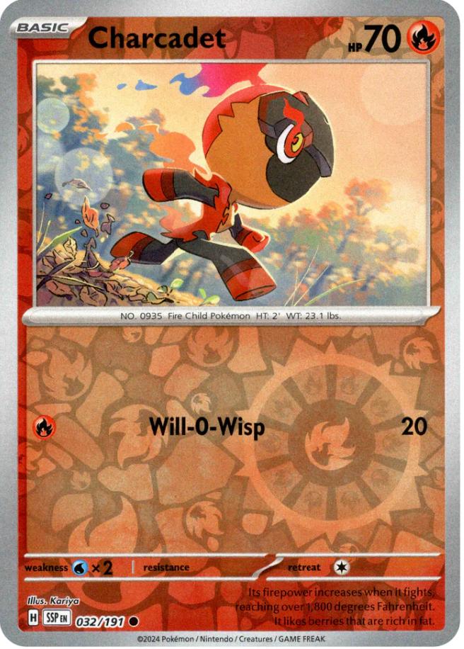 Charcadet [Reverse Holo] 032/191