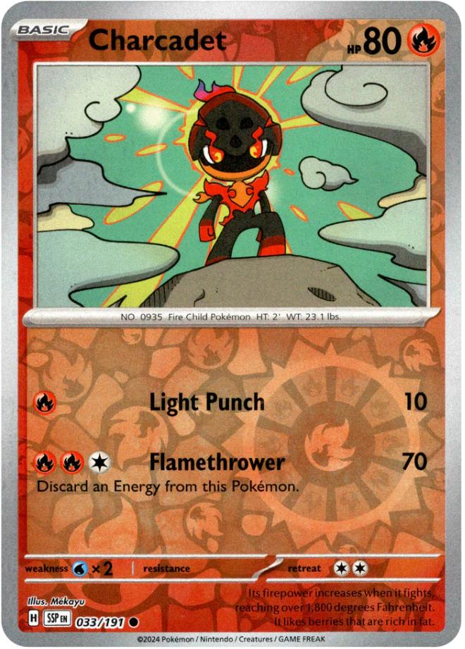 Charcadet [Reverse Holo] 033/191