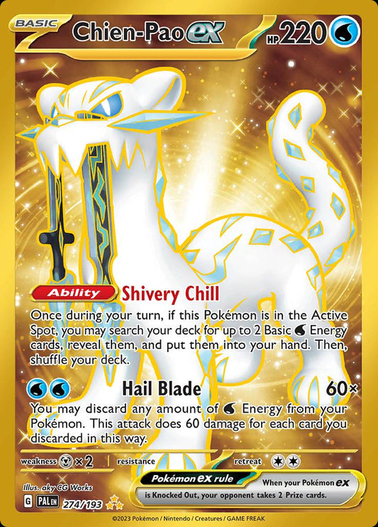 Chien-Pao ex 274/193 - Paldea Evolved