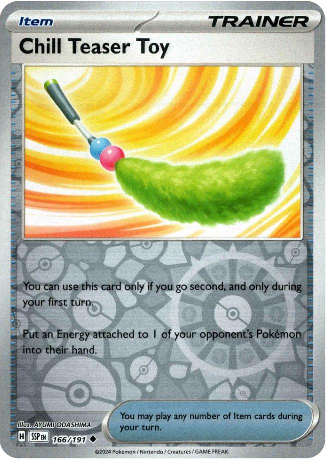 Chill Teaser Toy [Reverse Holo] 166/191