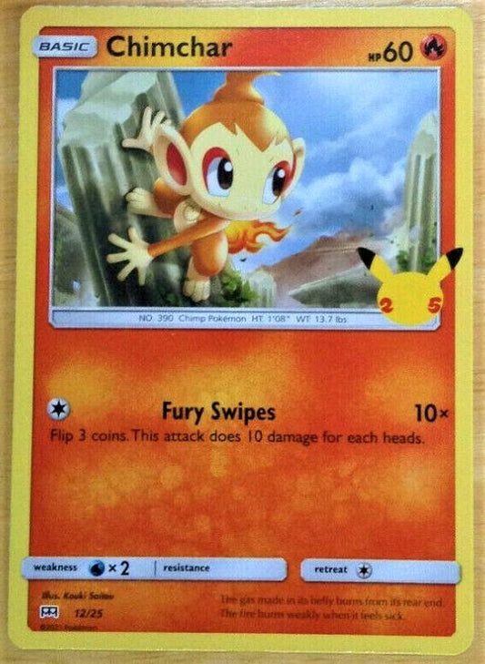 Chimchar #12 - Pokemon Mcdonalds 2021