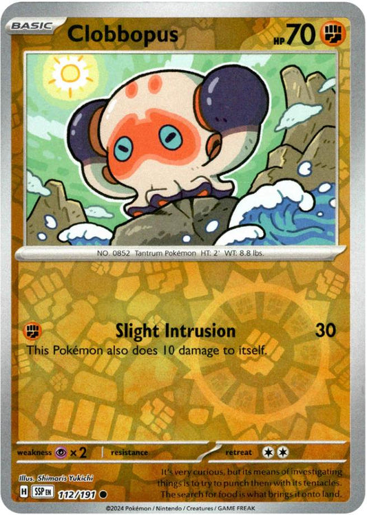 Clobbopus [Reverse Holo] 112/191