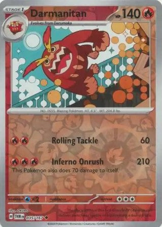 Darmanitan [Reverse Holo] 036/167