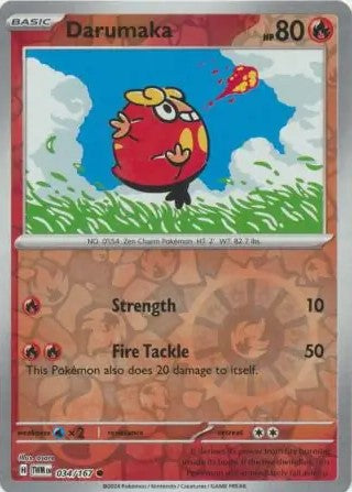 Darumaka [Reverse Holo] 034/167