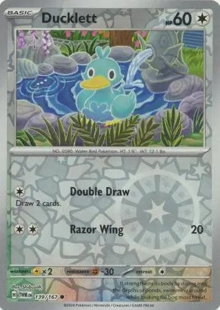 Ducklett [Reverse Holo] 139/167