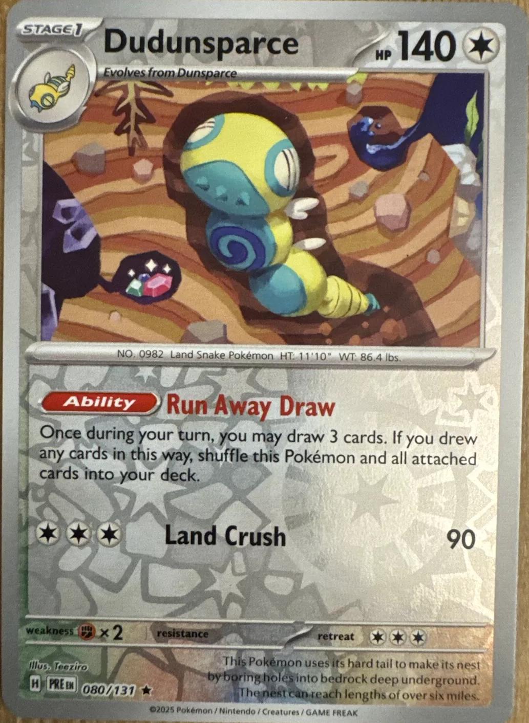 Dudunsparce [Reverse] #80