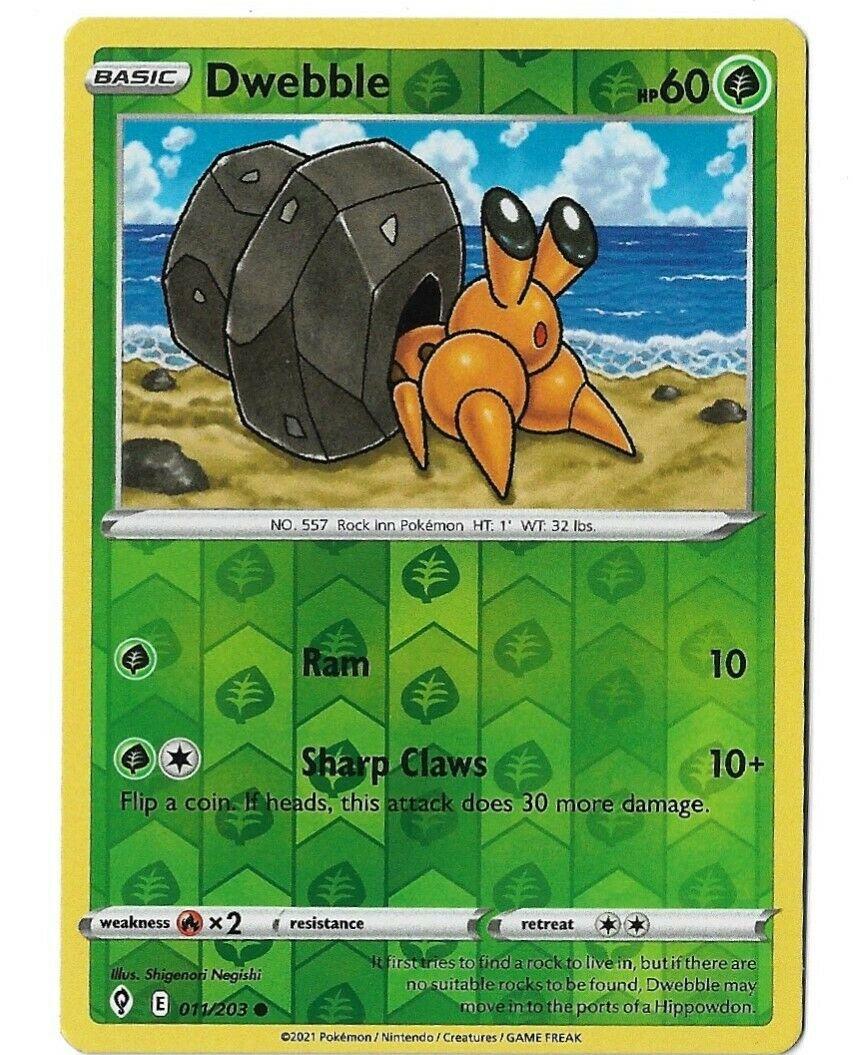 Dwebble #11 - Evolving Skies (Reverse Holo)