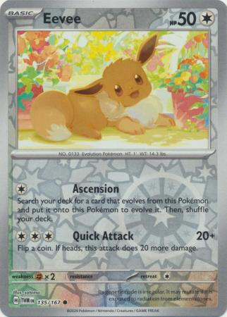 Eevee [Reverse Holo] 135/167