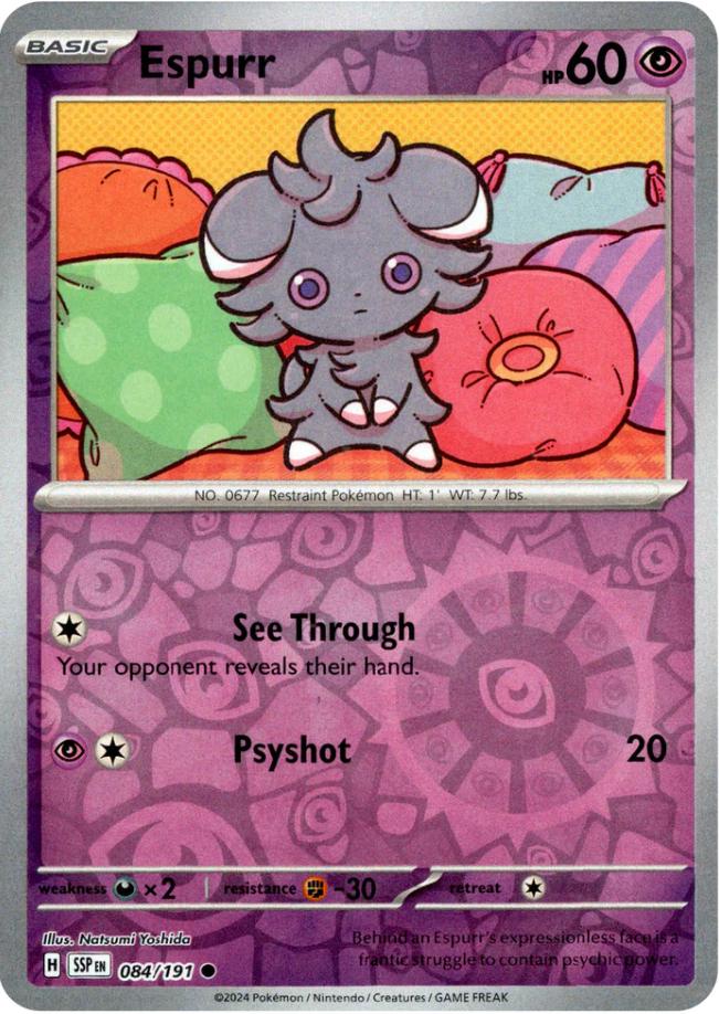 Espurr [Reverse Holo] 084/191