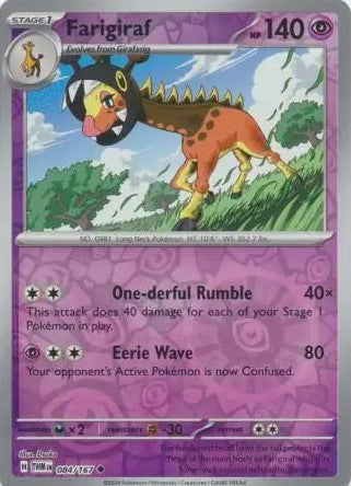 Farigiraf [Reverse Holo] 084/167