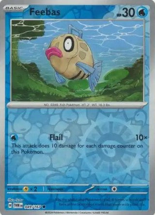 Feebas [Reverse Holo] 049/167