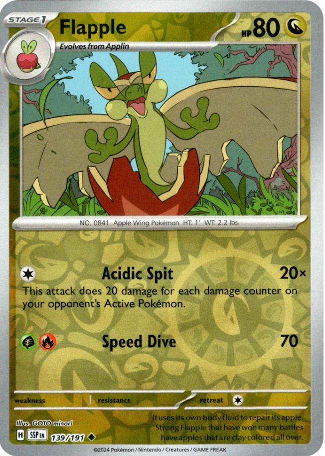 Flapple [Reverse Holo] 139/191