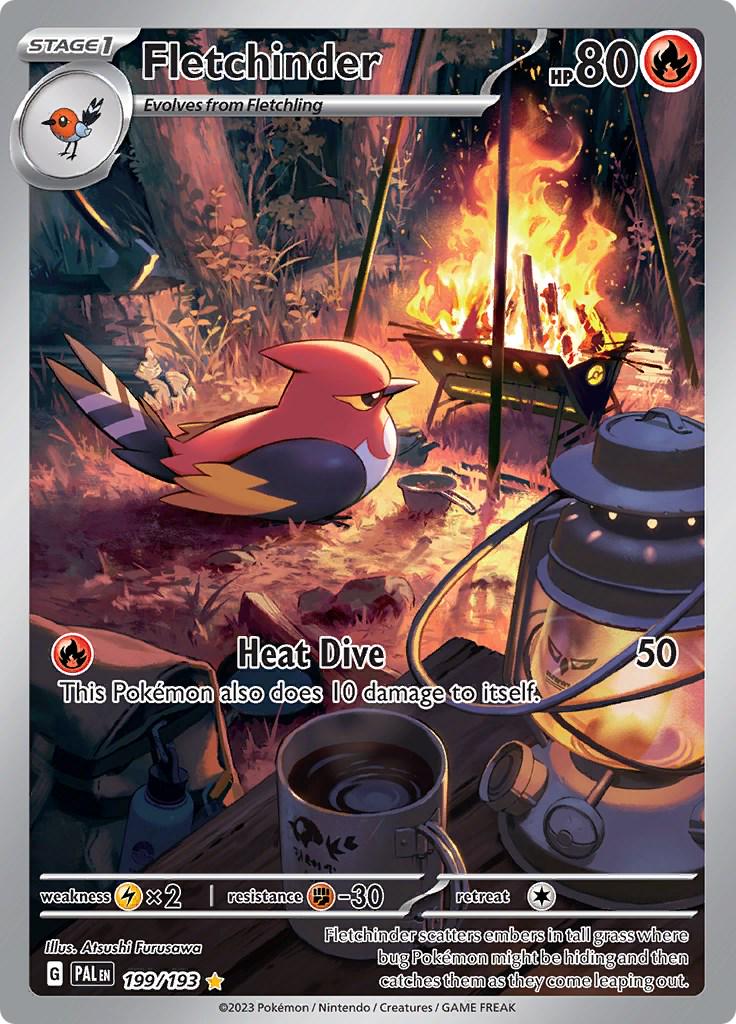 Fletchinder #199 - Paldea Evolved