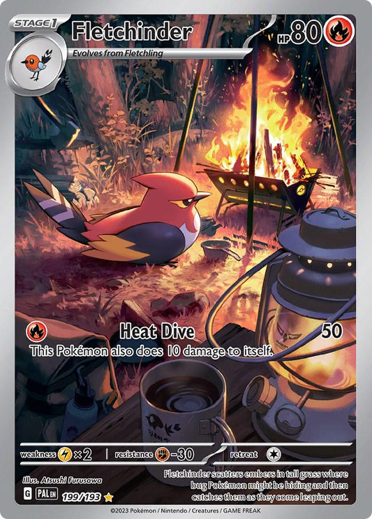 Fletchinder #199 - Paldea Evolved
