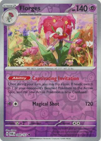 Florges [Reverse Holo] 088/167