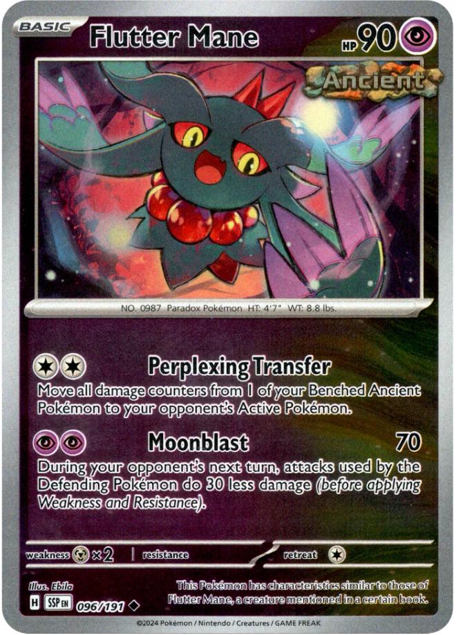 Flutter Mane [Reverse Holo] 096/191