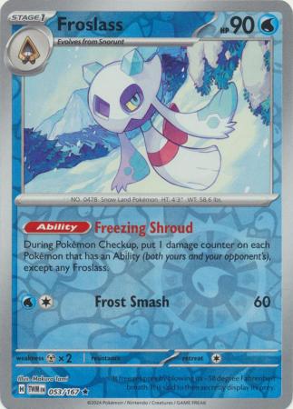 Froslass [Reverse Holo] 053/167
