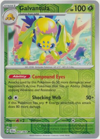 Galvantula [Reverse Holo] #2 Pokemon Shrouded Fable