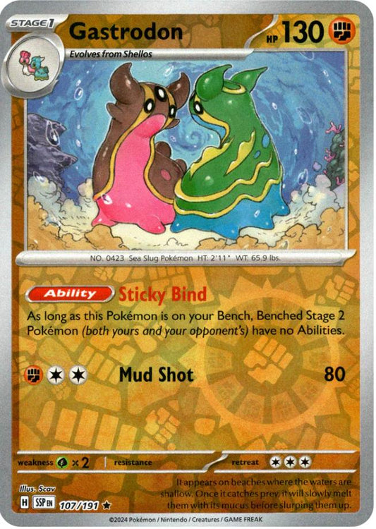 Gastrodon [Reverse Holo] 107/191